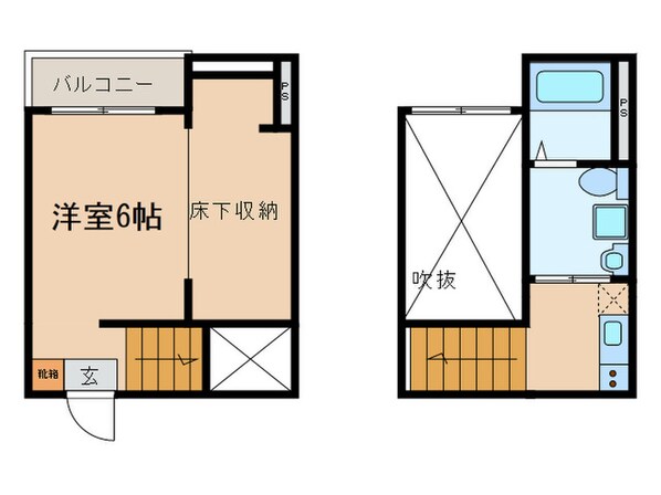 サンエイブリッジⅢの物件間取画像